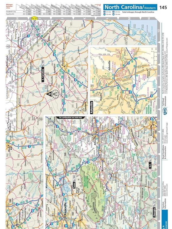 Large Scale Road Atlas